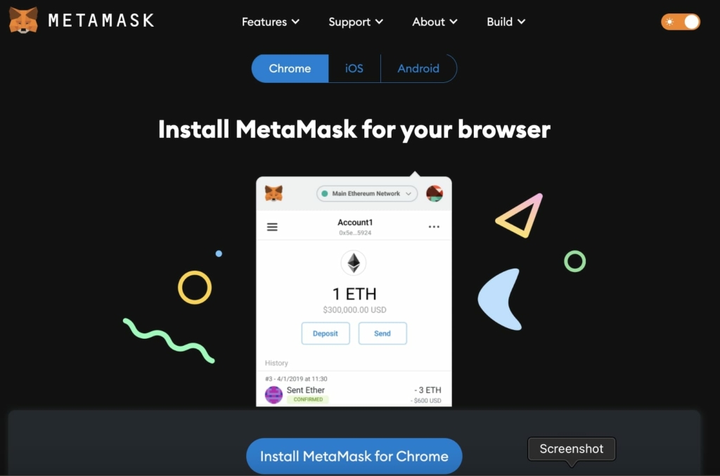 MetaMask Chrome download