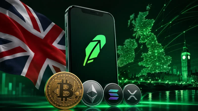 Robinhood Opens UK Crypto Trading With 50+ Assets Through Bitstamp
