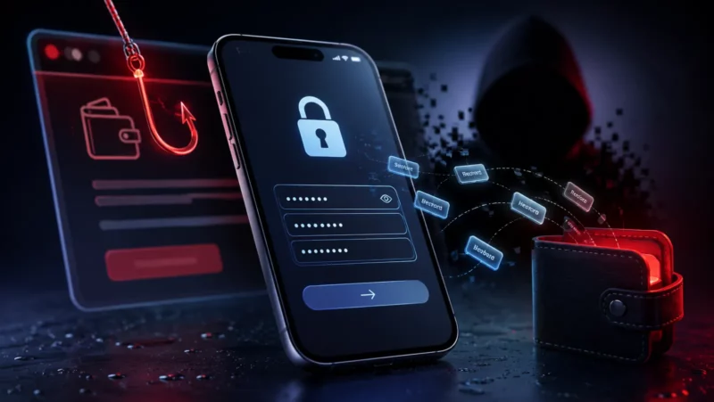 Malicious Website Themes Target iPhone Users to Steal Crypto Wallet Seeds